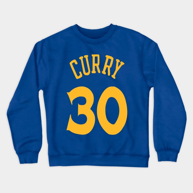 Steph Curry Jersey Crewneck Sweatshirt by xRatTrapTeesx